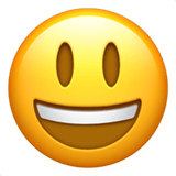 Emoji Big Smile • Apple style