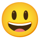 Emoji Big Smile • Google style